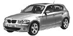 BMW E87 P1E0E Fault Code